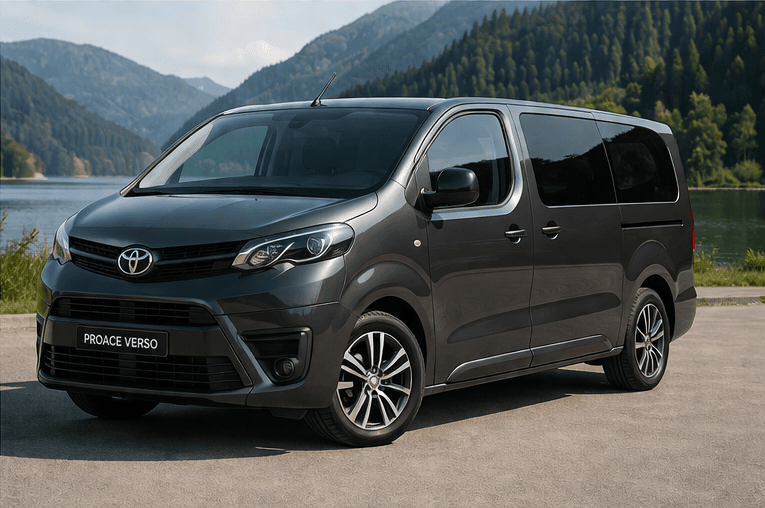 Minivan — vozidlo letiskového transferu
